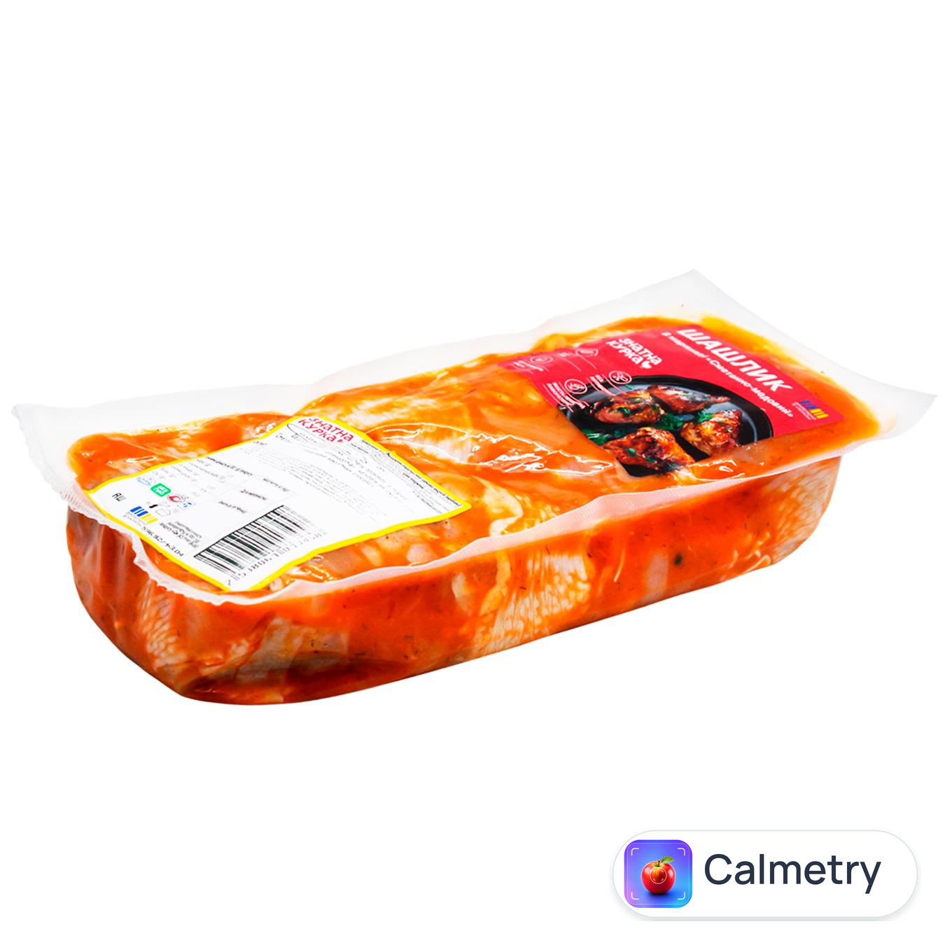 Шашлик з м'яса гомілки курчати-бройлерів Знатна Курка в Сметанно-медовому маринаді охолоджений