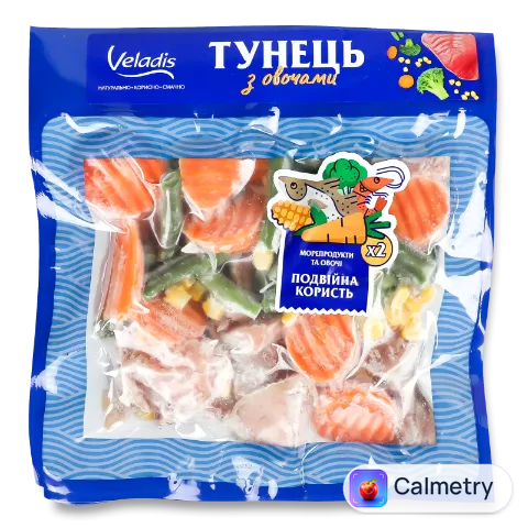 Тунець Veladis з овочами морожений