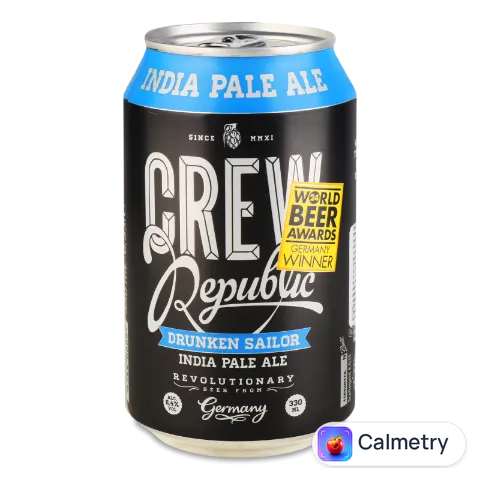 Пиво Crew Republic Drunken Sailor IPA світле нефільтроване з/б