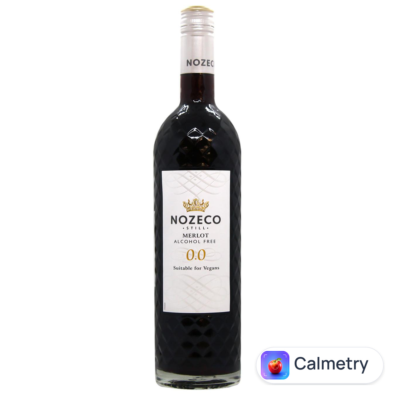 Вино Nozeco Merlot Rouge Vis Vegan напівсолодке червоне безалкогольне 0,75л