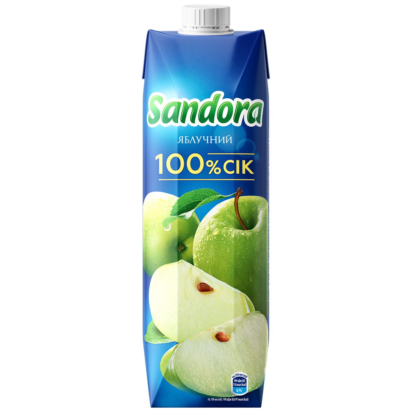 Сік Sandora яблучний 0,95л — фото продукту