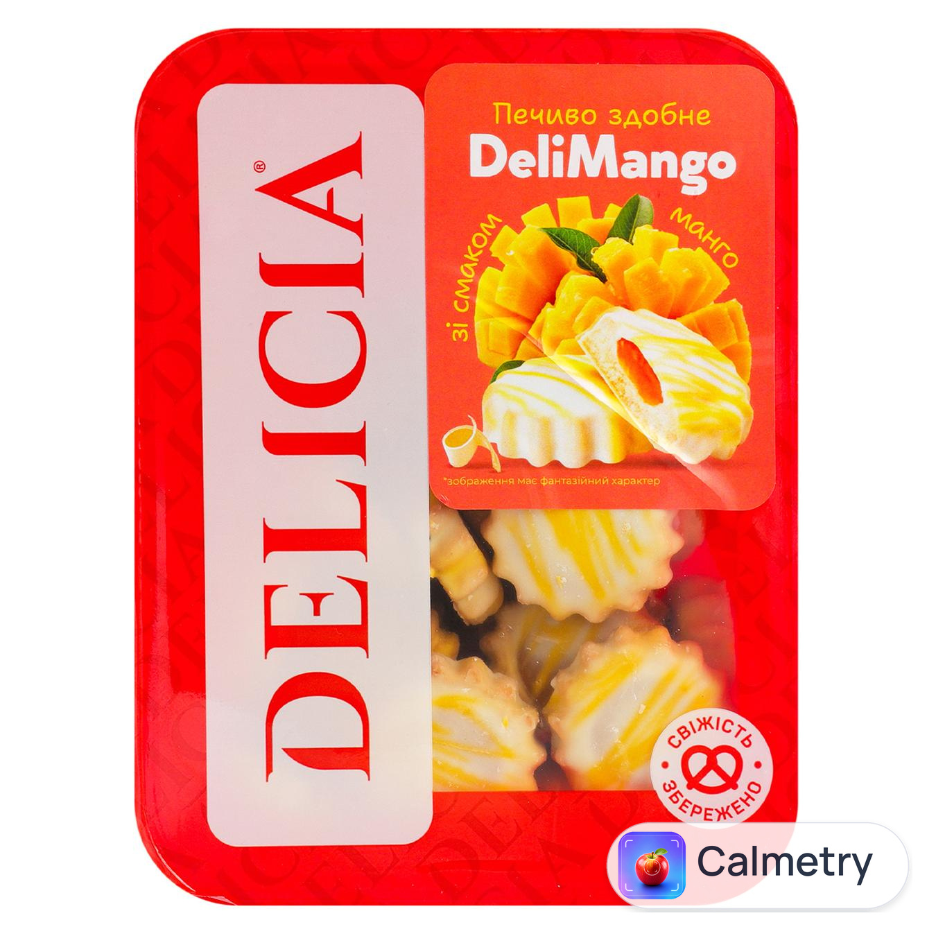 Печиво Delicia DeliMango зі смаком манго 350г — фото продукту