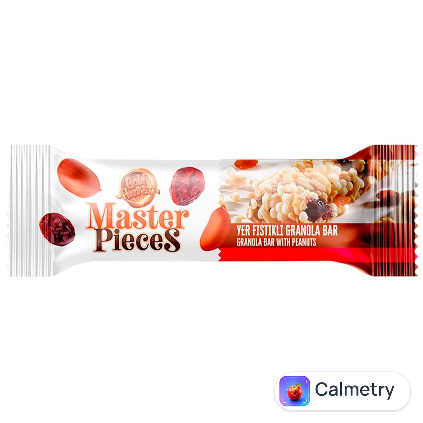 Батончик Master Pieces Гранола з арахісом 30г