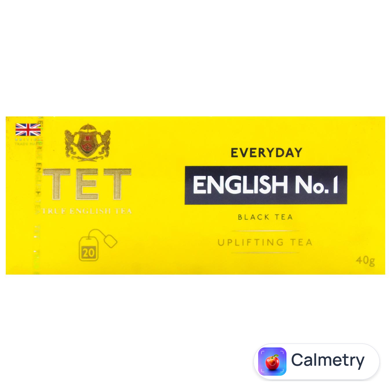 Чай чорний ТЕТ Everyday Англійський №1 2г*20шт — фото продукту