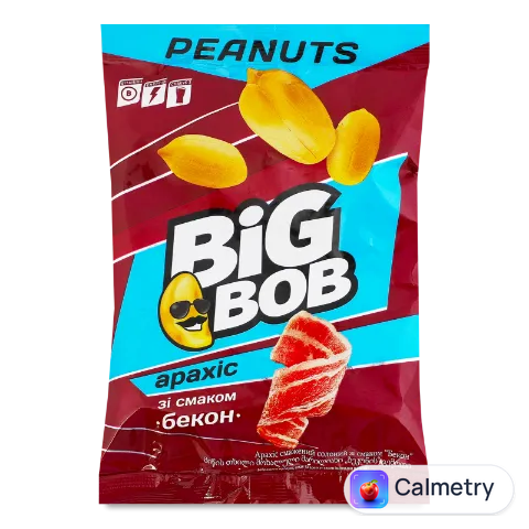 Арахіс Big Bob смажений зі смаком бекону