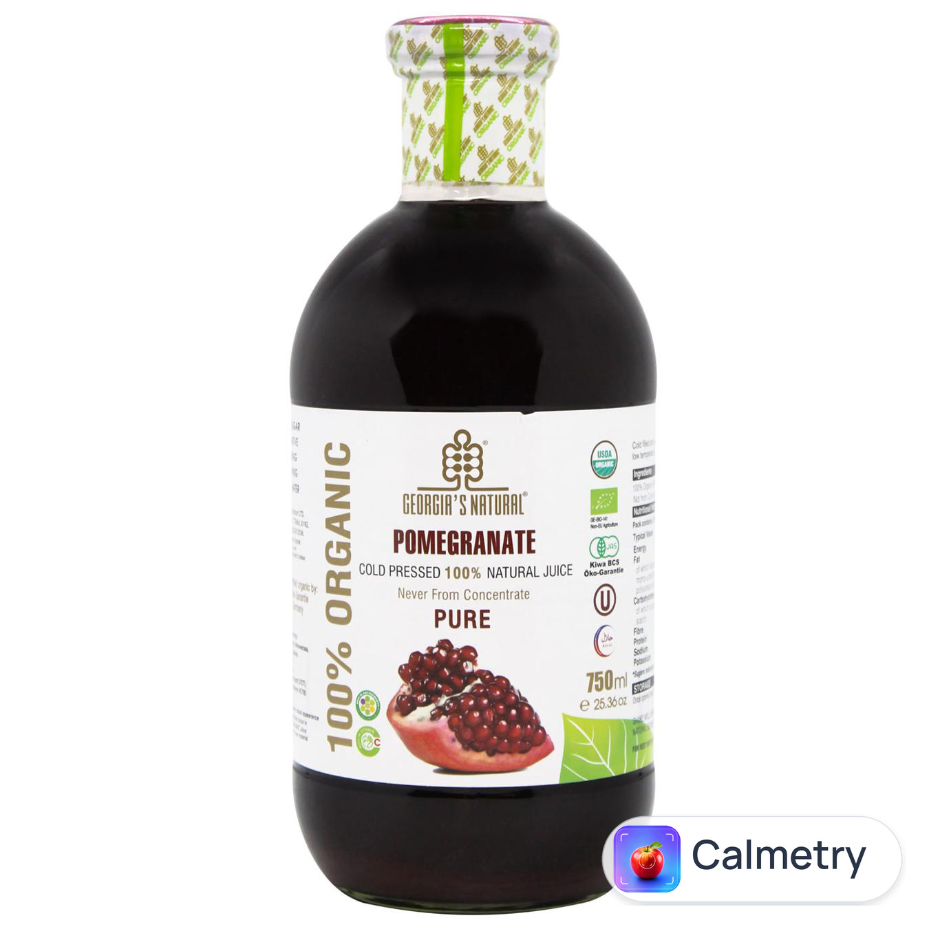 Сік Georgia's Natural гранатовий органічний 0,75л