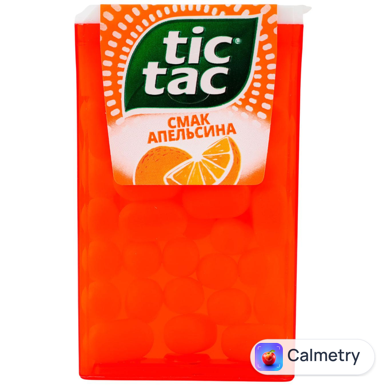 Драже Tic Tac зі смаком апельсину 18г — фото продукту