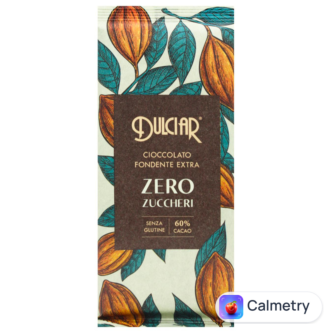 Шоколад чорний Dulciar екстра без цукру 60% 80г