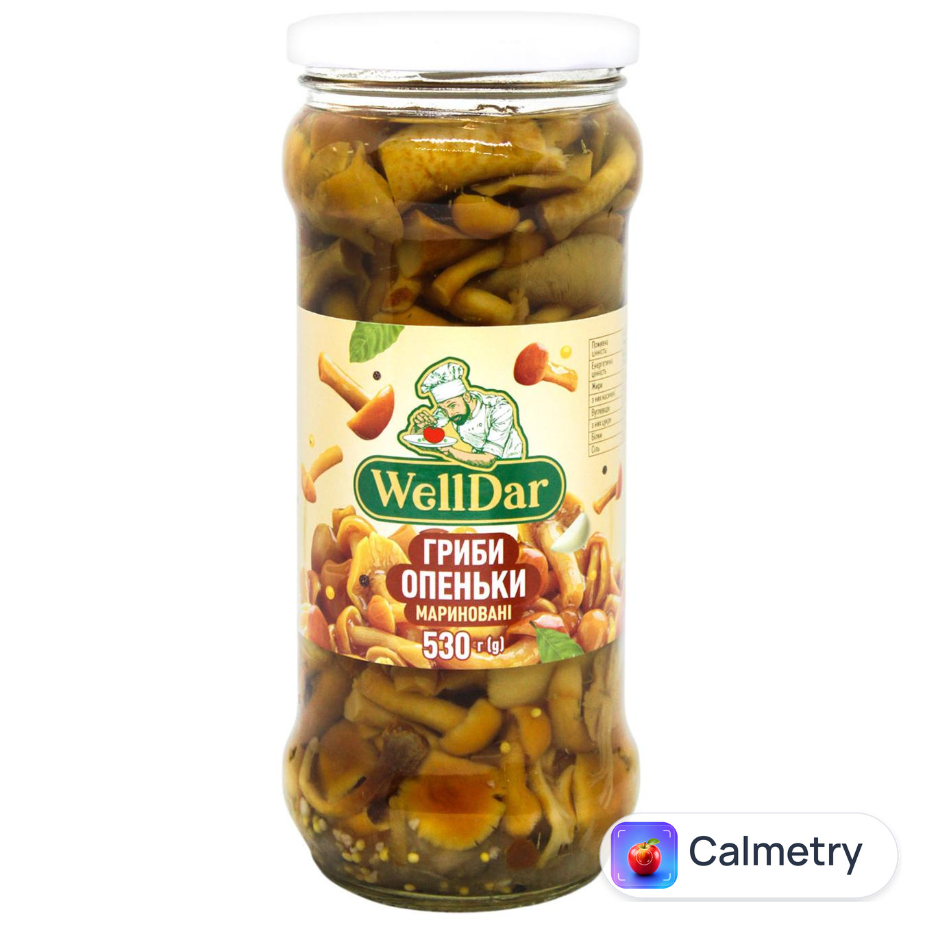 Опеньки WellDar мариновані 580г — фото продукту
