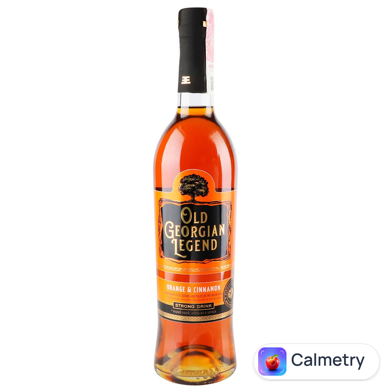 Напій алкогольний Old Georgian Legend апельсин та кориця 36% 0,5л — фото продукту