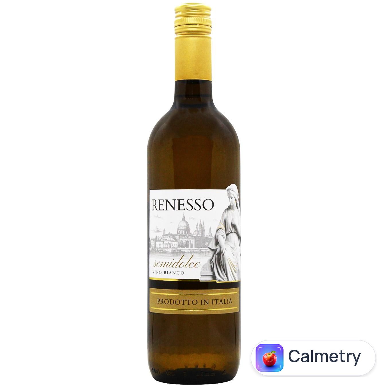 Вино Renesso Vino Bianco біле напівсолодке 10,5% 0,75л