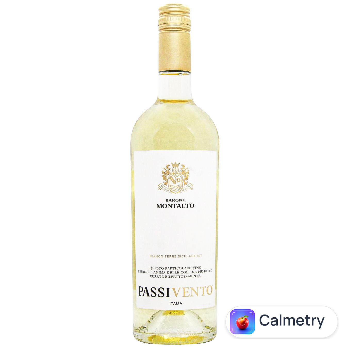 Вино Montalto Passivento Terre Siciliane біле напівсухе 12,5% 0,75л