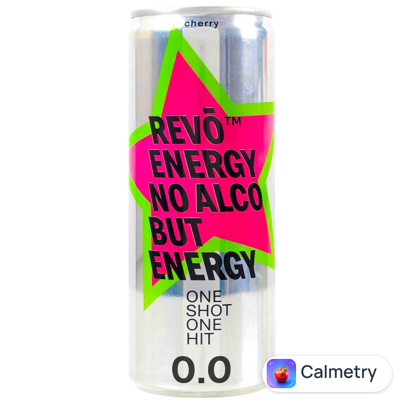 Напій енергетичний Revo Energy Вишня безалкогольний 250мл — фото продукту