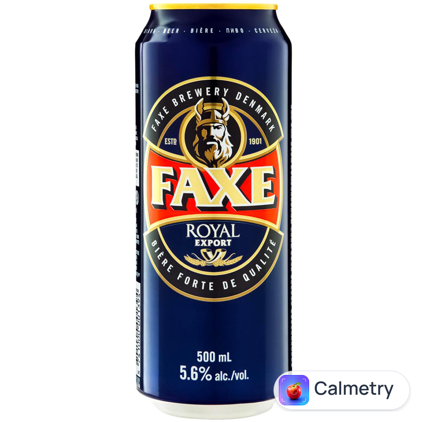 Пиво Faxe Royal Export світле 5,6% 0,5л