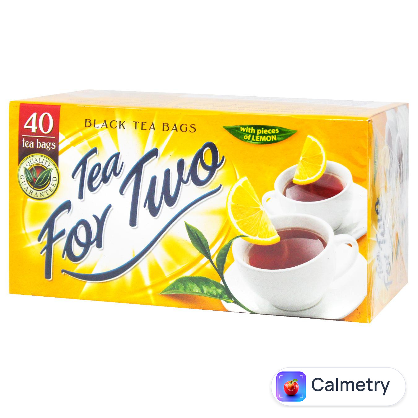Чай чорний Tea For Two з лимоном 40шт