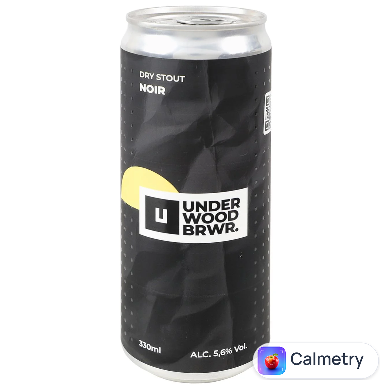 Пиво Underwood Noir темне нефільтроване 5% 0,33л