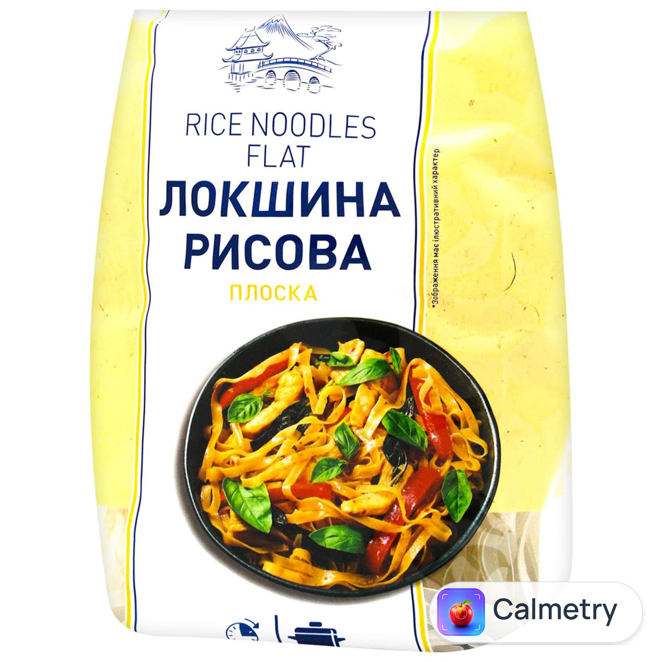Макаронні вироби Metro Chef Локшина рисова плоска 600г