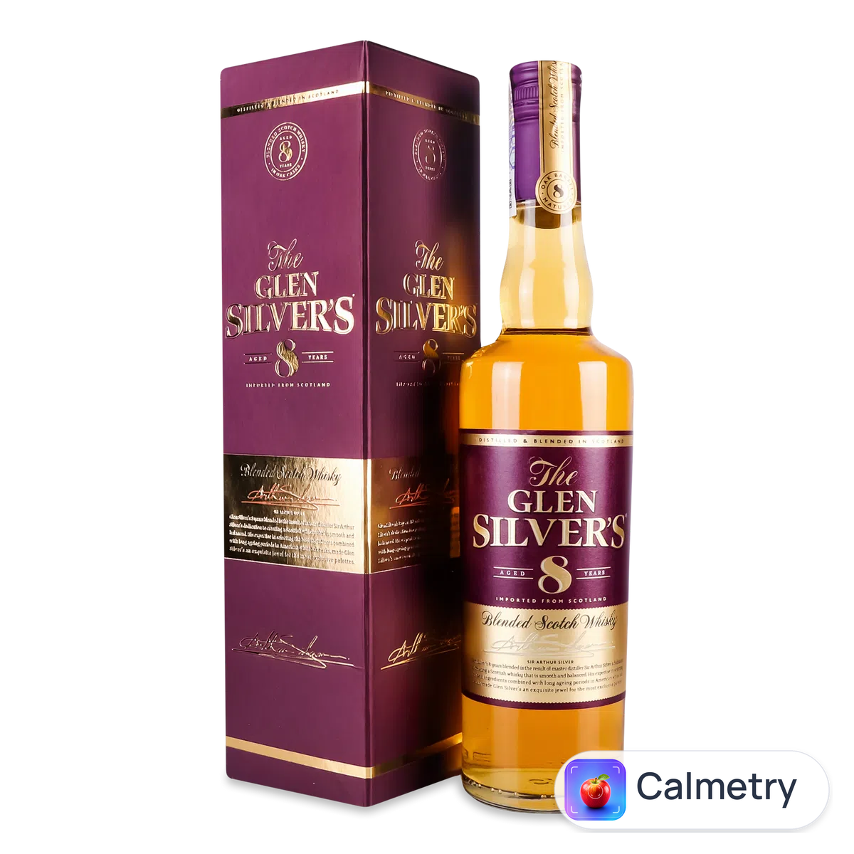 Віскі Glen Silver's Blended Scotch 8 років 0,7л
