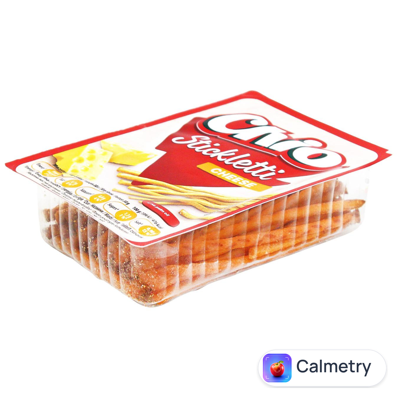 Соломка Chio Stickletti зі смаком сиру 80г