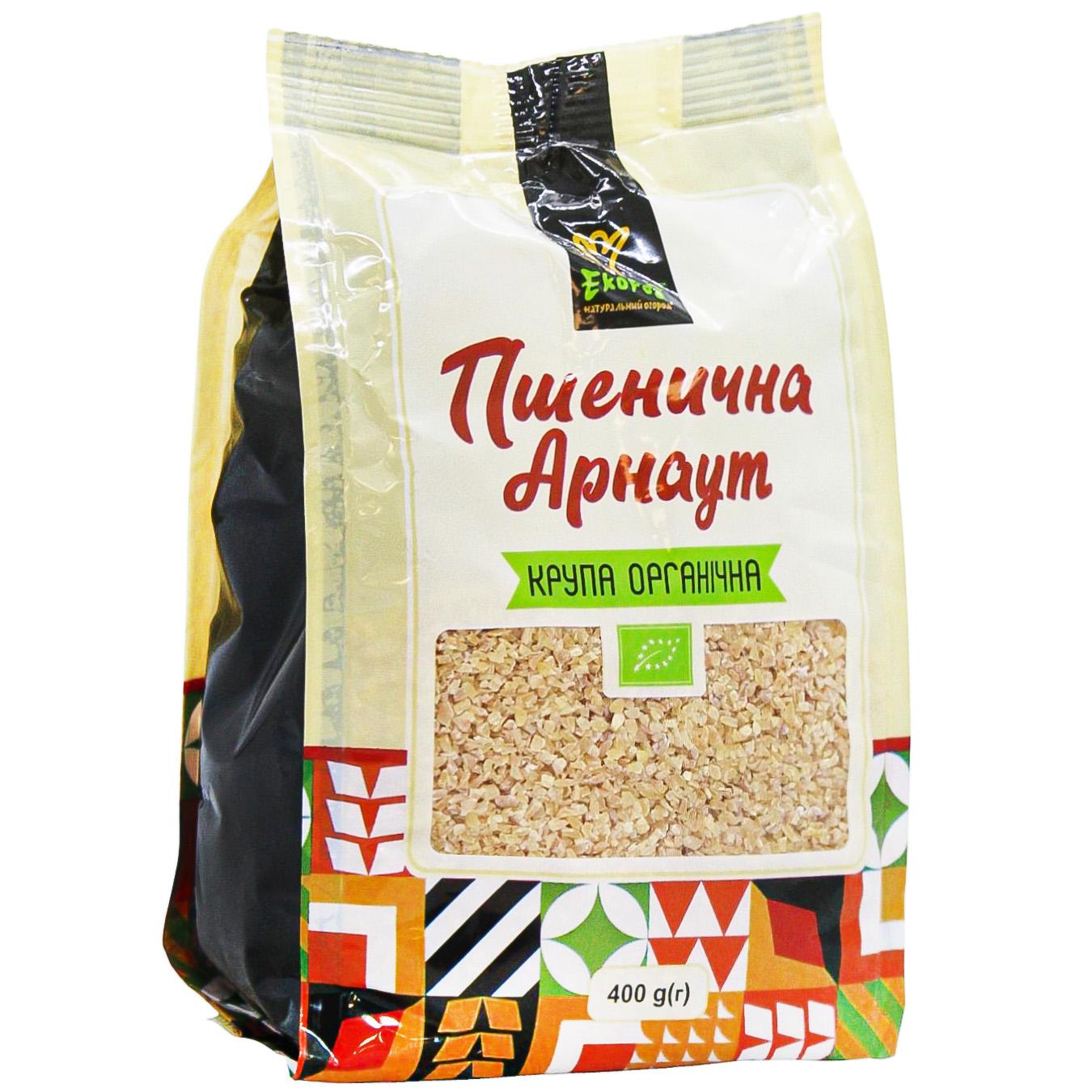 Крупа пшенична Арнаут Екород органічна 400г — фото продукту