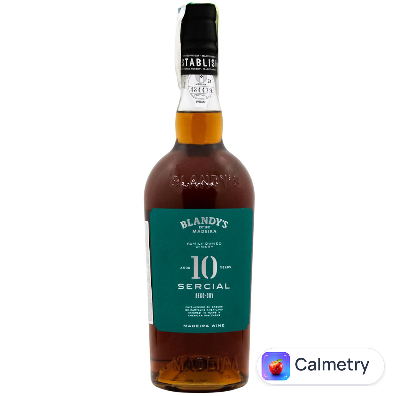 Вино Blandy's 10 Years Old Sercial кріплене біле сухе 19% 0,75л