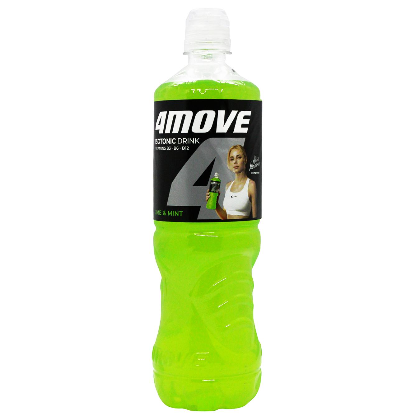 Напій ізотонічний 4Move М'ята-лайм 0,75л — фото продукту