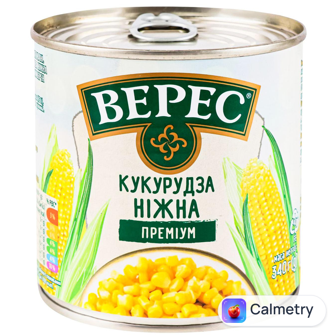 Кукурудза Верес Преміум ніжна 340г