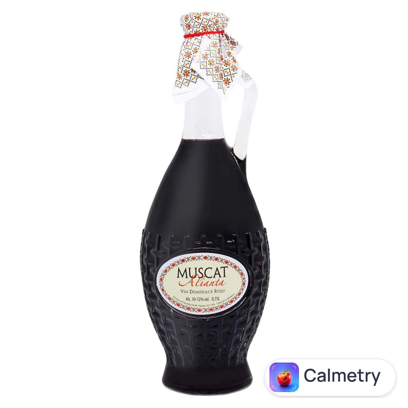 Вино Alianta Vin Muscat червоне напівсолодке 10-12% 0,75л