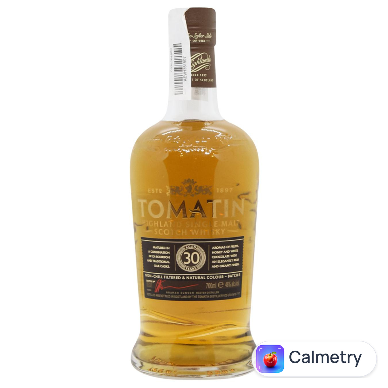 Віскі Tomatin 30 років 46% 0,7л