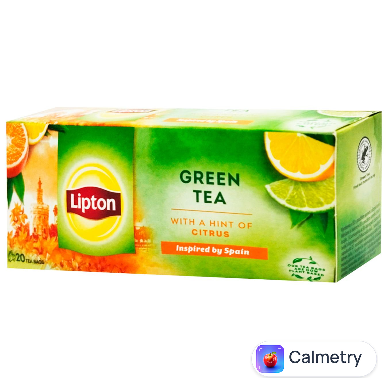 Чай зелений Lipton Цитрус 1,3г*20шт