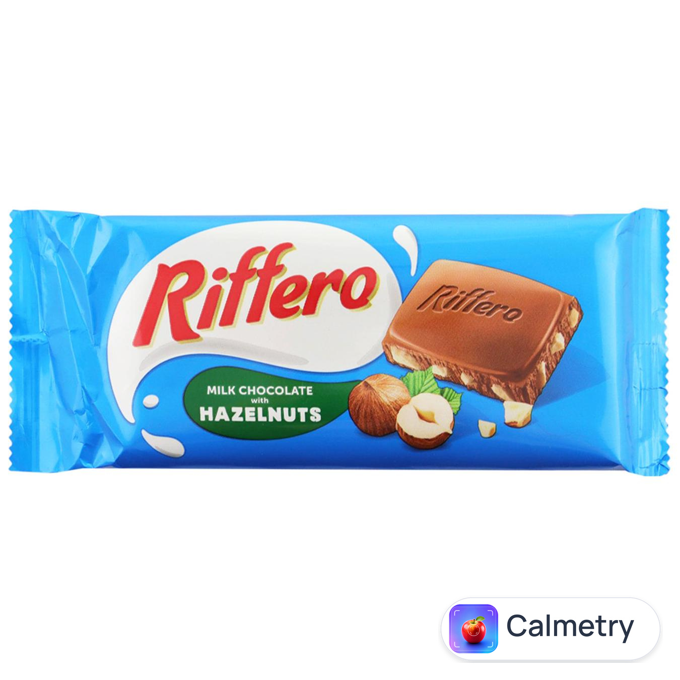 Шоколад молочний Riffero з лісовим горіхом 75г