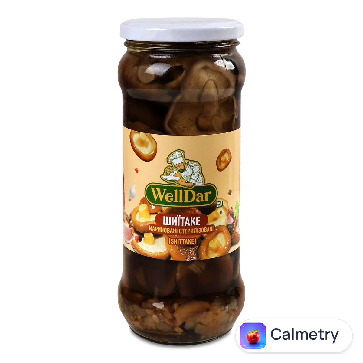 Гриби WellDar шиїтаке мариновані 580г