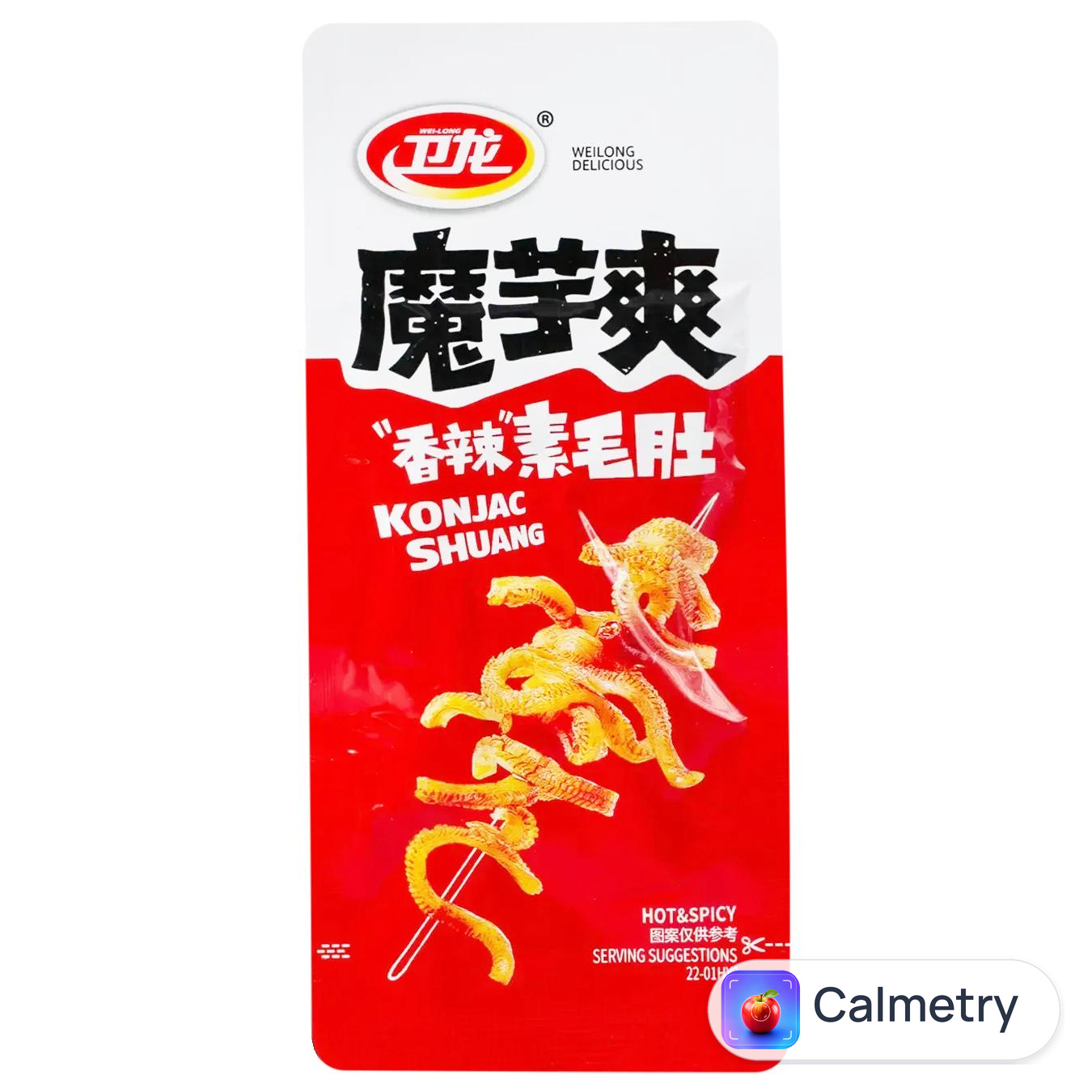 Снек Weilong Konjac Shuang Hot&Spicy 18г