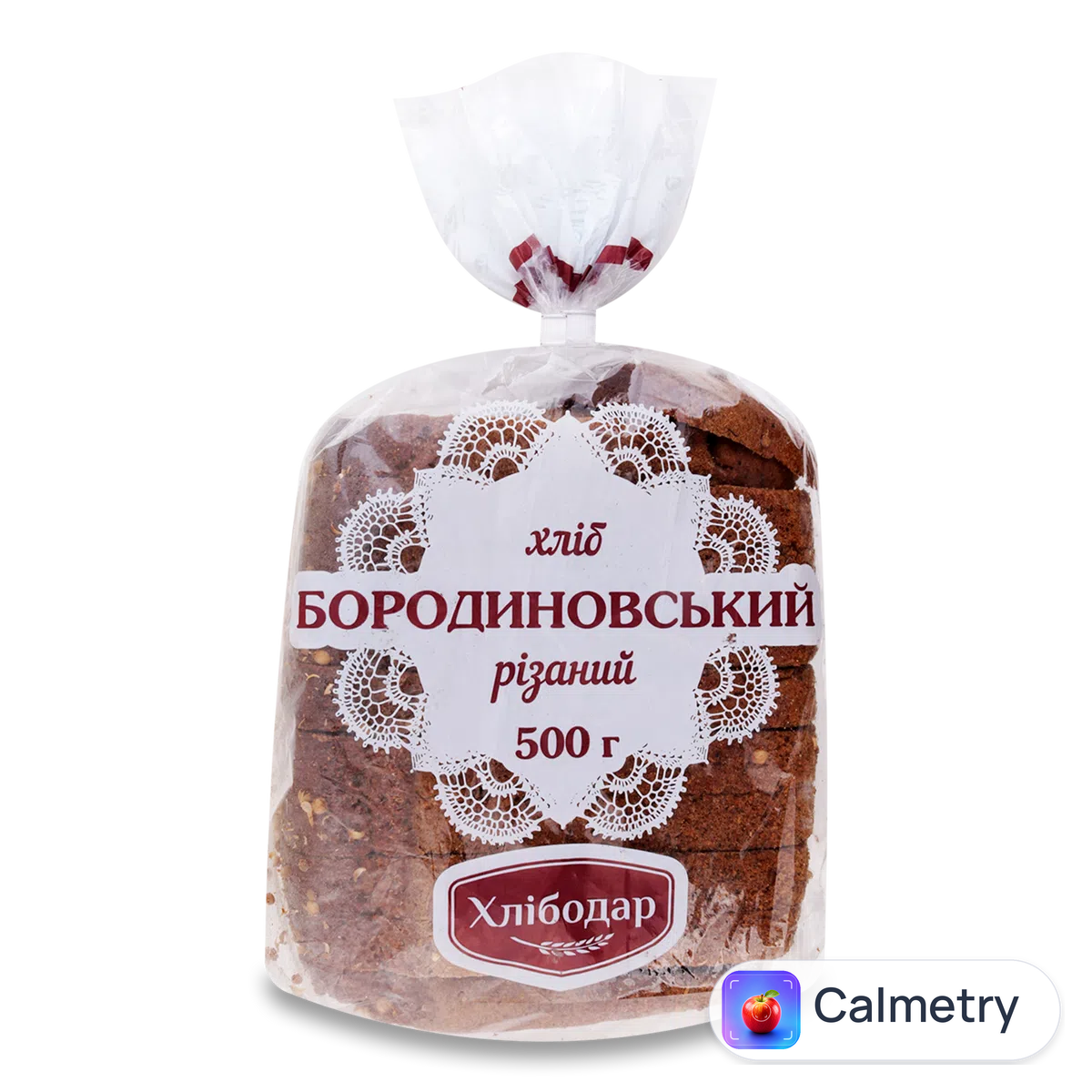 Хліб «Хлібодар» «Бородинський» нарізаний 500г