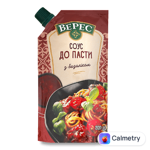 Соус Верес До пасти з базиліком д/п, 200г