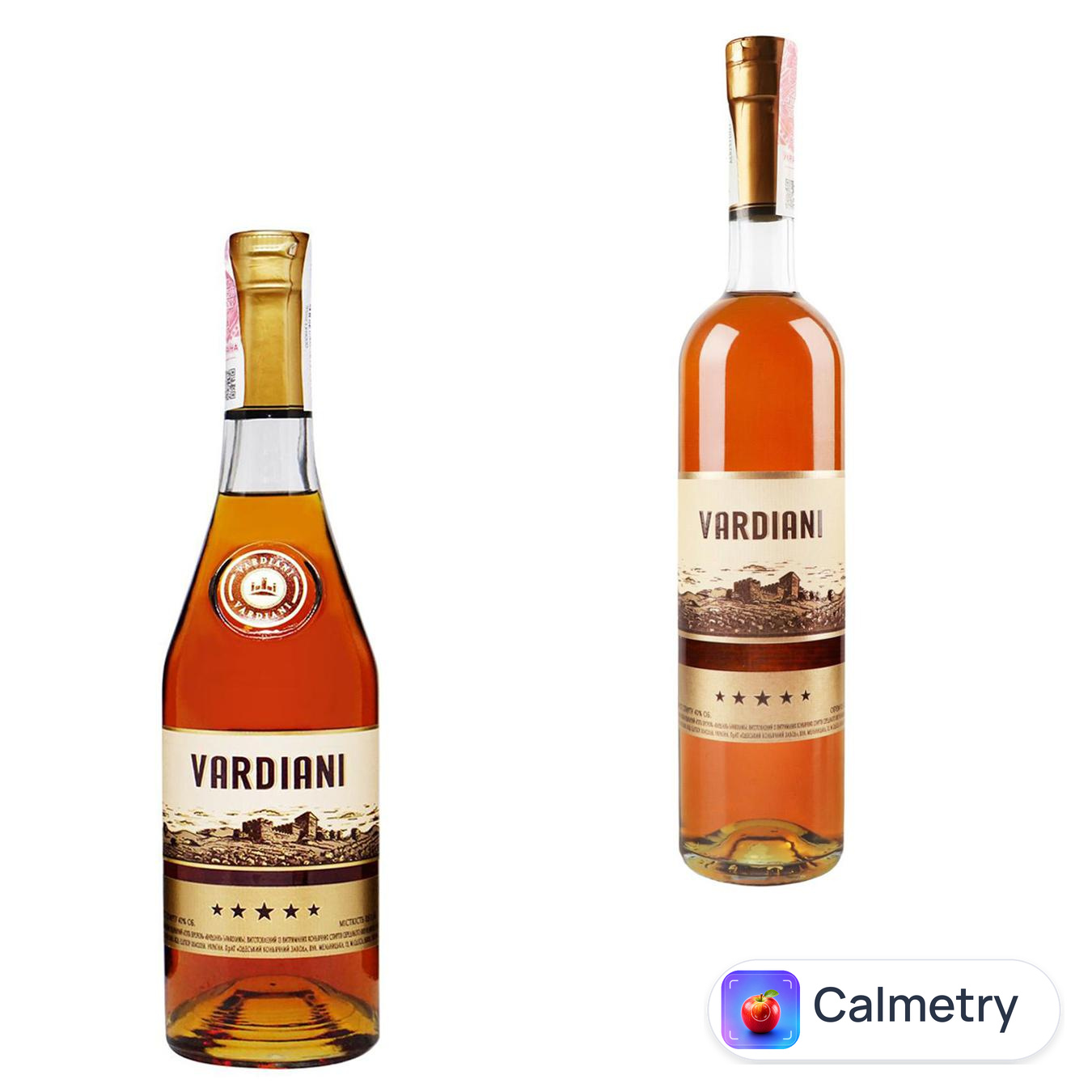 Бренді Vardiani 5 років 40% 0,5л