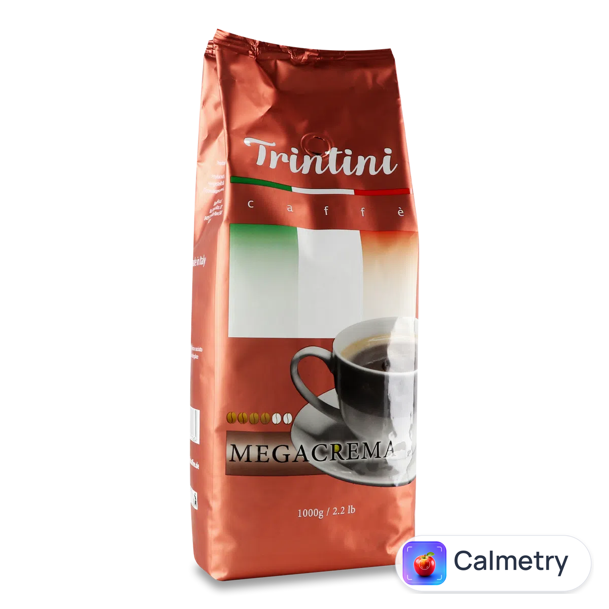 Кава зернова Trintini Caffee Megacrema смажена 1000г