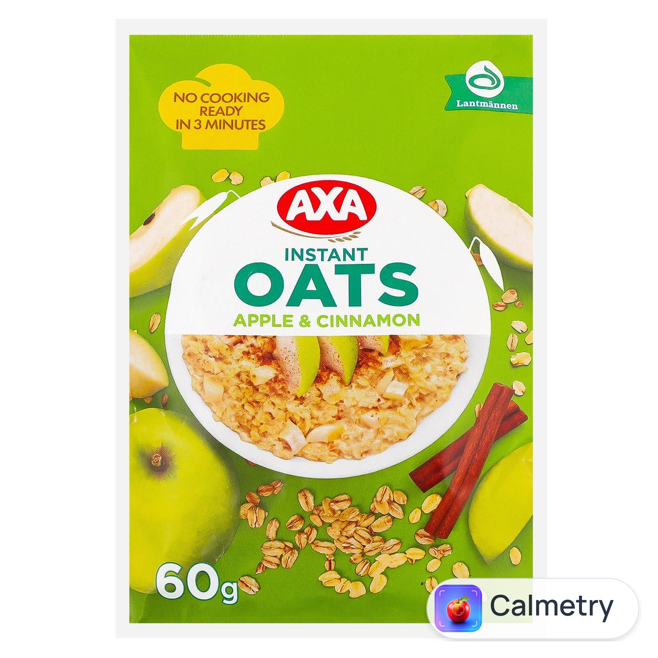 Каша вівсяна АХА з яблуком і корицею 60г