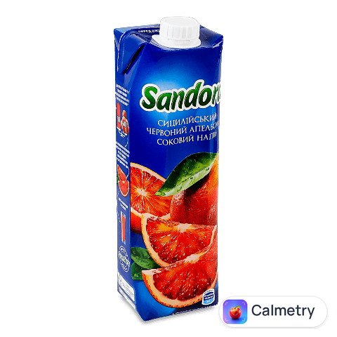 Напій соковий Sandora сицилійський червоний апельсин, 0,95л