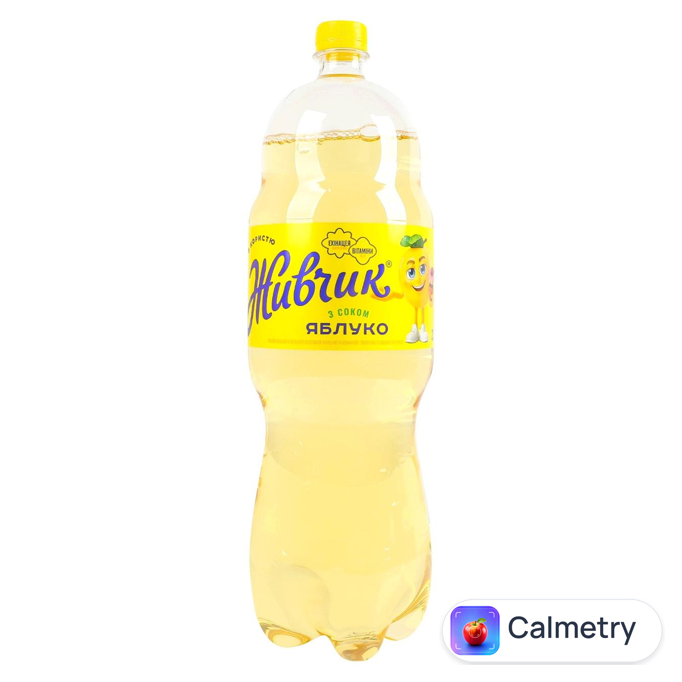 Напій газований Живчик яблуко 2л