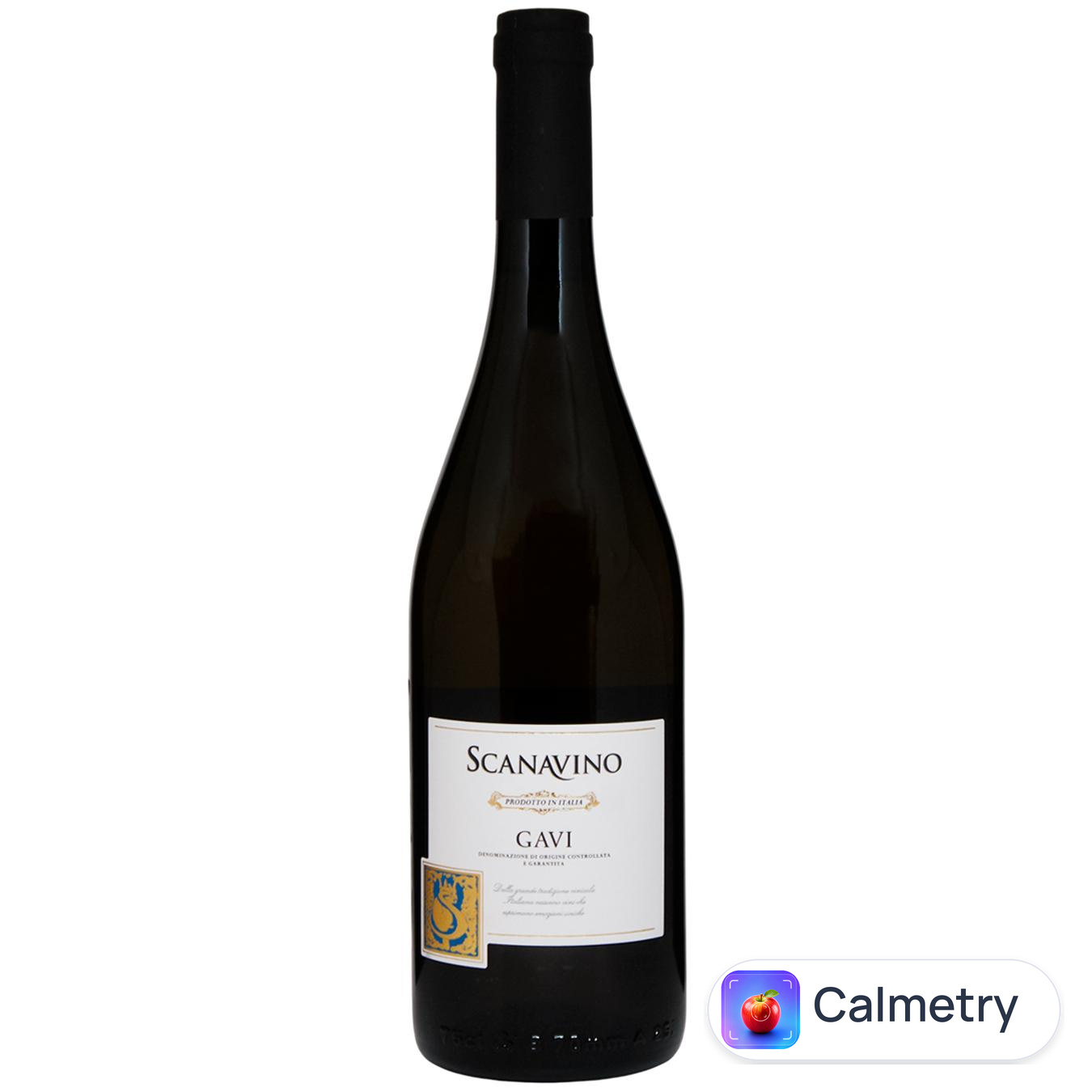 Вино Scanavino Gavi біле сухе 12,5% 0,75л