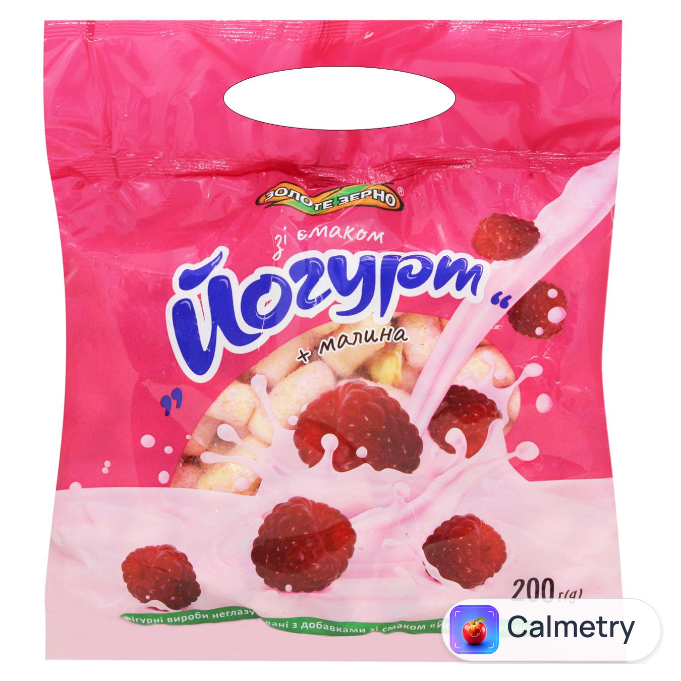 Палички кукурудзяні Золоте Зерно Йогурт-малина 200г — фото продукту