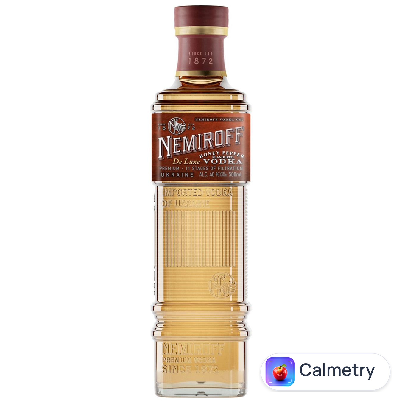 Настоянка Nemiroff De Luxe Медова з перцем 40% 0,5л