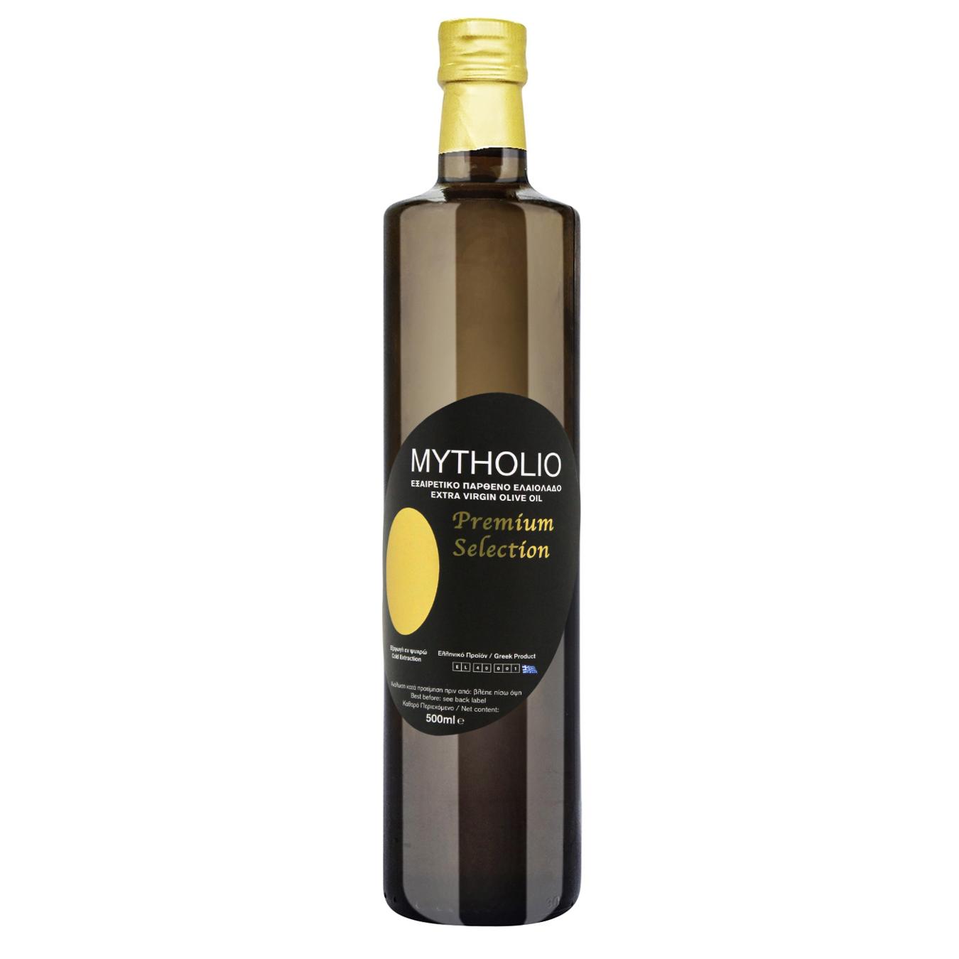 Олія оливкова Mytholiо Extra Virgin 500мл — фото продукту