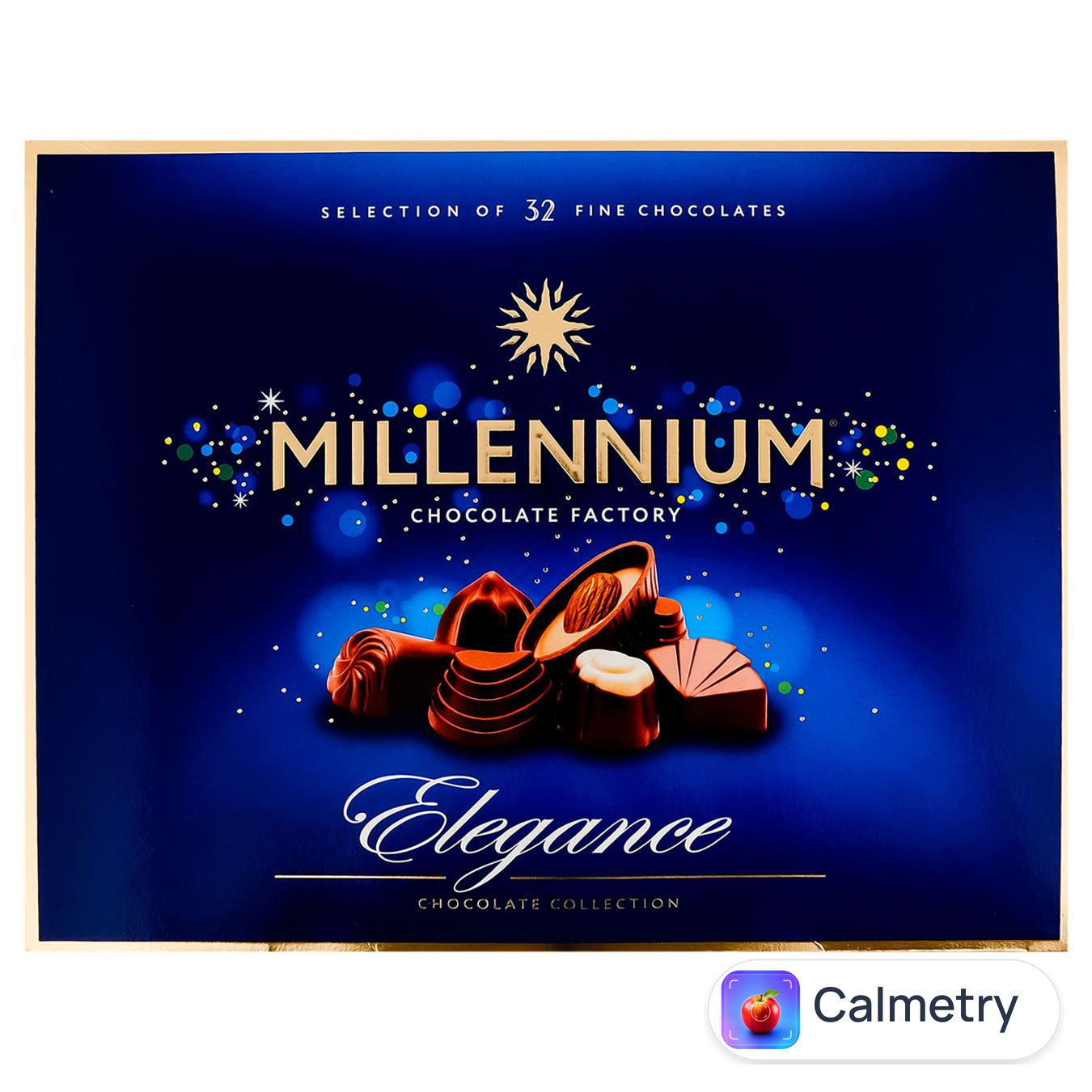 Цукерки Millennium Elegance Асорті в молочному шоколаді 285г