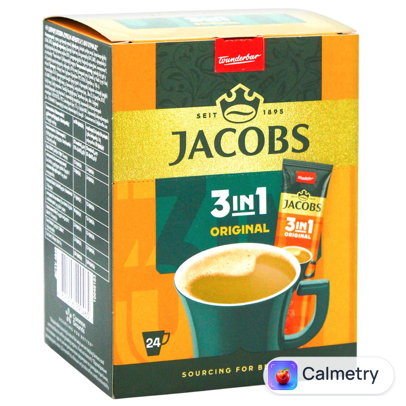 Напій кавовий Jacobs Original 3в1 12г — фото продукту