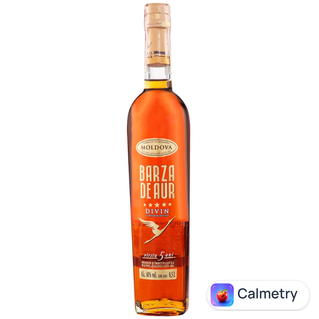 Коньяк Barza de Aur 5 років 40% 0,5л
