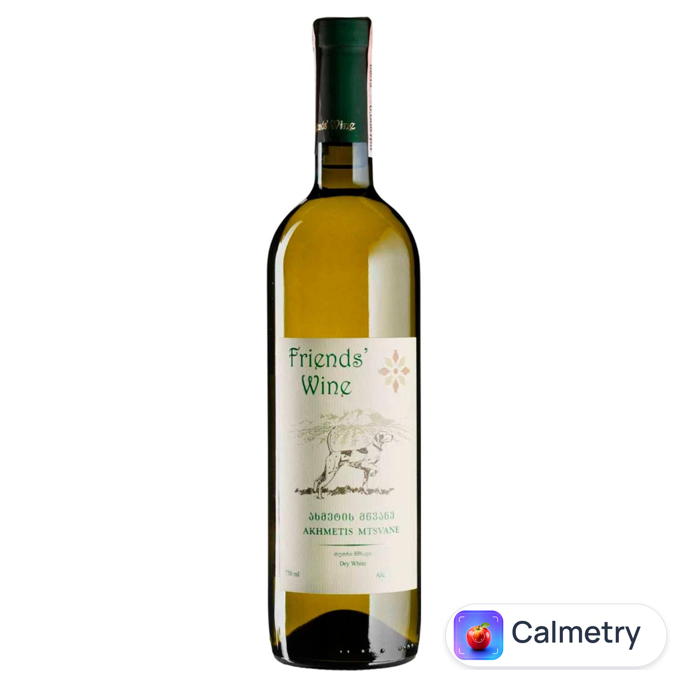 Вино Friends’ Wine Akhmetis Mtsvane біле сухе 12,5% 0,75л