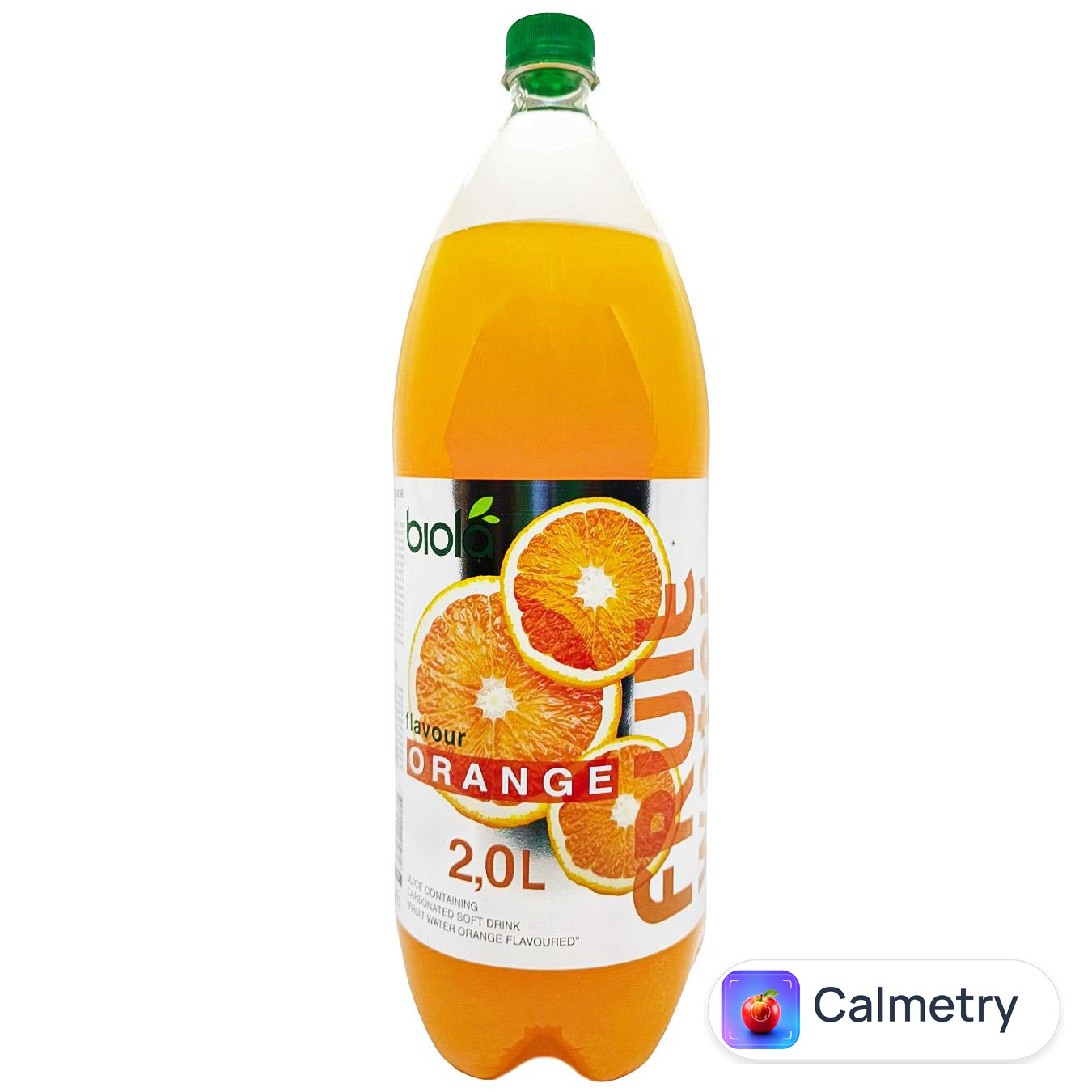 Напій газований Biola Fruit Water Апельсин 2л
