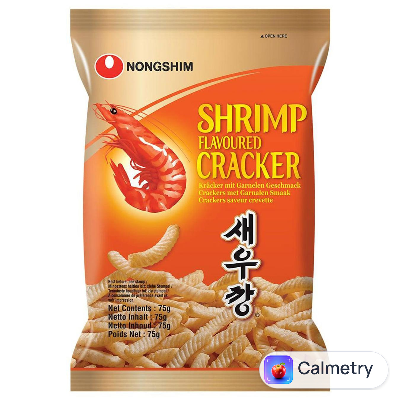 Крекер Nongshim зі смаком креветок 75г